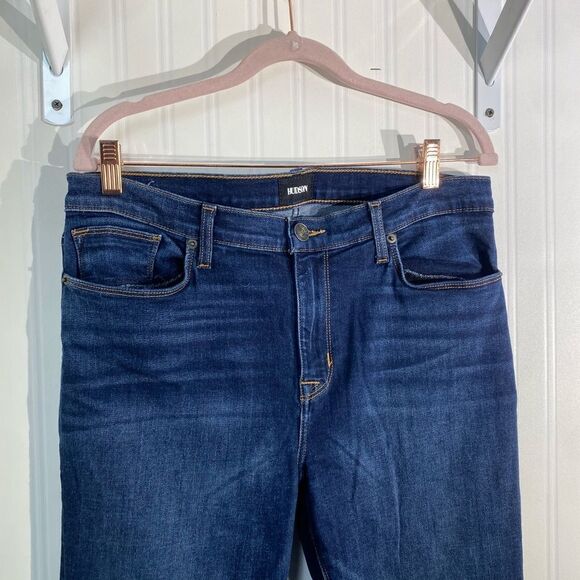 HUDSON NATALIE MID-RISE ANKLE SKINNY-STRETCH JEANS Sz 31 - Picture 5 of 6
